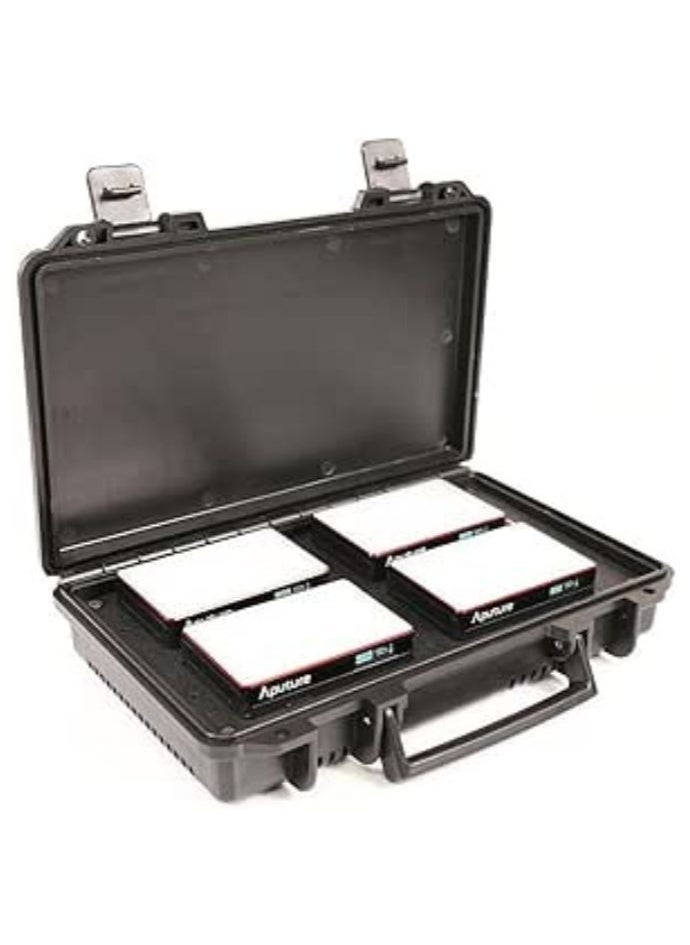 Aputure Aputure MC 4-Light Travel Kit, 4 LED MC RGBWW Lights with CRI/TLCI 96+ Wireless Charging Case, Temperature 3200K-6500K, HSI Mode, Magnetic Attraction Mount  - Image 2