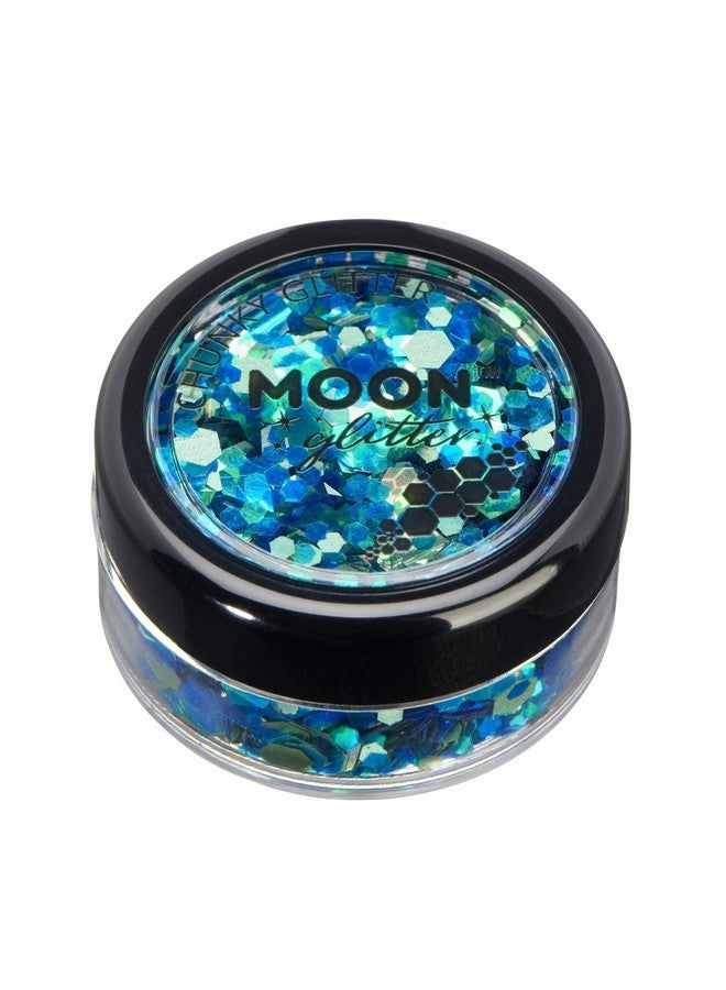 Moon Glitter Mystic Chunky Glitter By Moon Glitter 100% Cosmetic Glitter For Face Body Nails Hair And Lips 3G Atlantis - Image 1