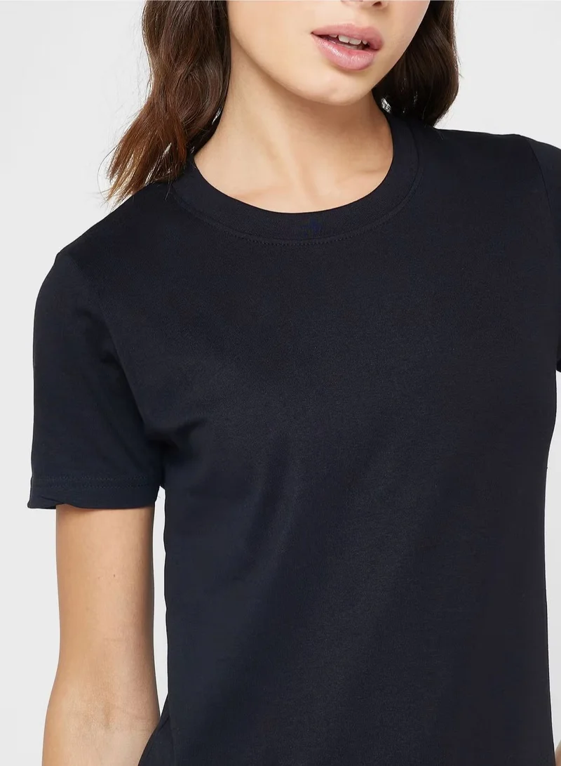 Ginger Basics 2 Pack V Neck & Round Neck T-Shirt