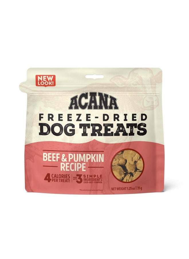 ACANA Singles Freeze Dried Dog Treats, Limited Ingredient Grain Free Beef & Pumpkin Recipe, 1.25oz - pzsku/ZCCF1977D22336FF4D543Z/45/_/1737031435/118aa9c4-db7d-4d98-a334-8fa2b468fb57