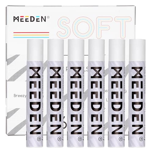 MEEDEN Soft White Oil Pastels: 6 Pcs Oil Pastels for Artists Beginners Adults - Smooth Oil Pastel Crayons for Art Supplies, Painting, Drawing, Blending, Layering, Shading - Image 1