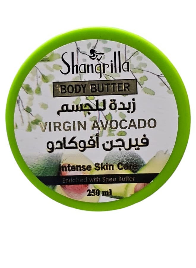 شانجريلا - زبدة الجسم - فيرجن افوكادو  250 مل - Image 1