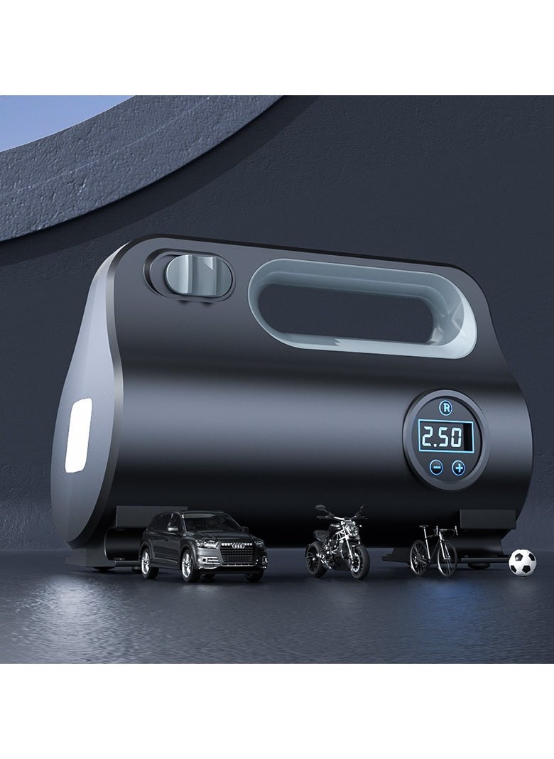 SUITU - Portable Tire Inflator Car Tyre Inflator Pump 12V Air Compressor Digital Automatic Electric With Pressure Gauge Tire Inflators - Image 1