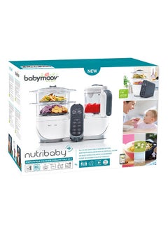 Nutribaby Plus Food Processor And Blender Mixer- Loft White