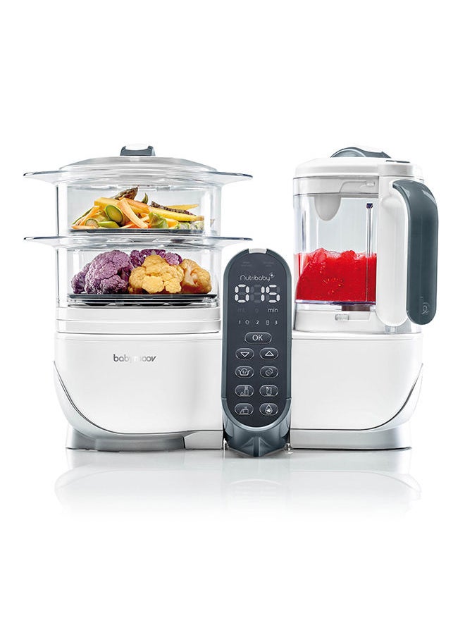 babymoov - Nutribaby Plus Food Processor And Blender Mixer- Loft White - Image 1