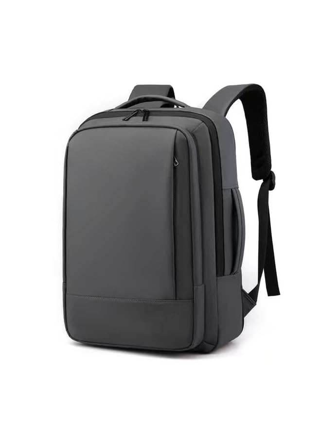 رايتشر حقيبة ظهر للكمبيوتر المحمول للأعمال حقيبة ظهر مقاومة للماء مع شحن USB لحقيبة ظهر للسفر مقاس 15.6 بوصة مع توسيع سعة 30٪ - Image 1