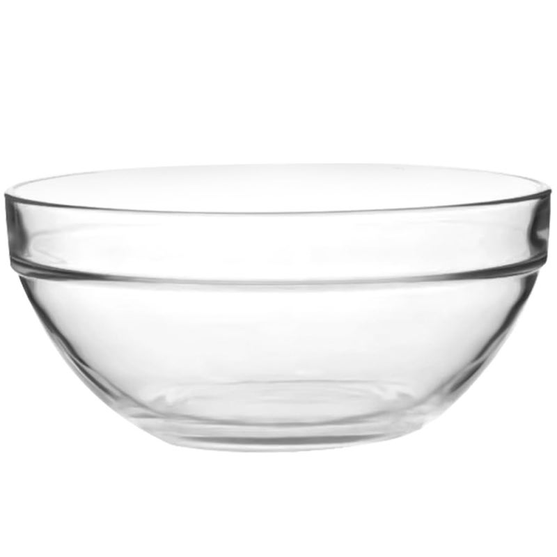 Glass Mixing Bowls Set 2 Pieces 16.9cm for Cooking Prep and Dumpling Filling - Image 2