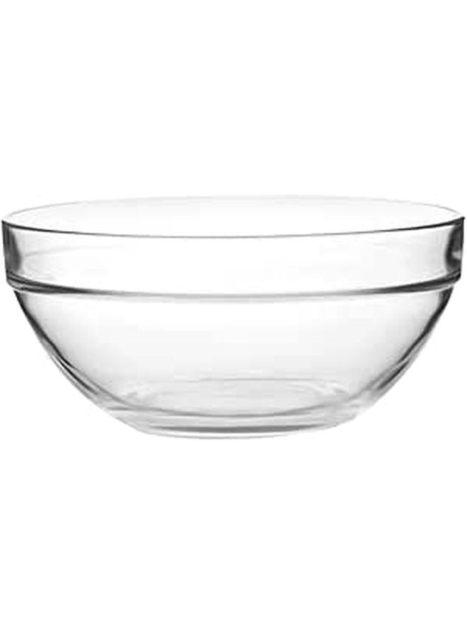 Glass Mixing Bowls Set 2 Pieces 16.9cm for Cooking Prep and Dumpling Filling - Image 1