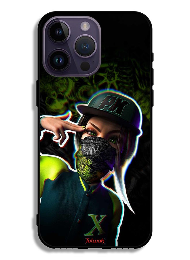 Tolwak Apple iPhone 14 Pro Max Protective Case Girls Aesthetic Art - Image 2