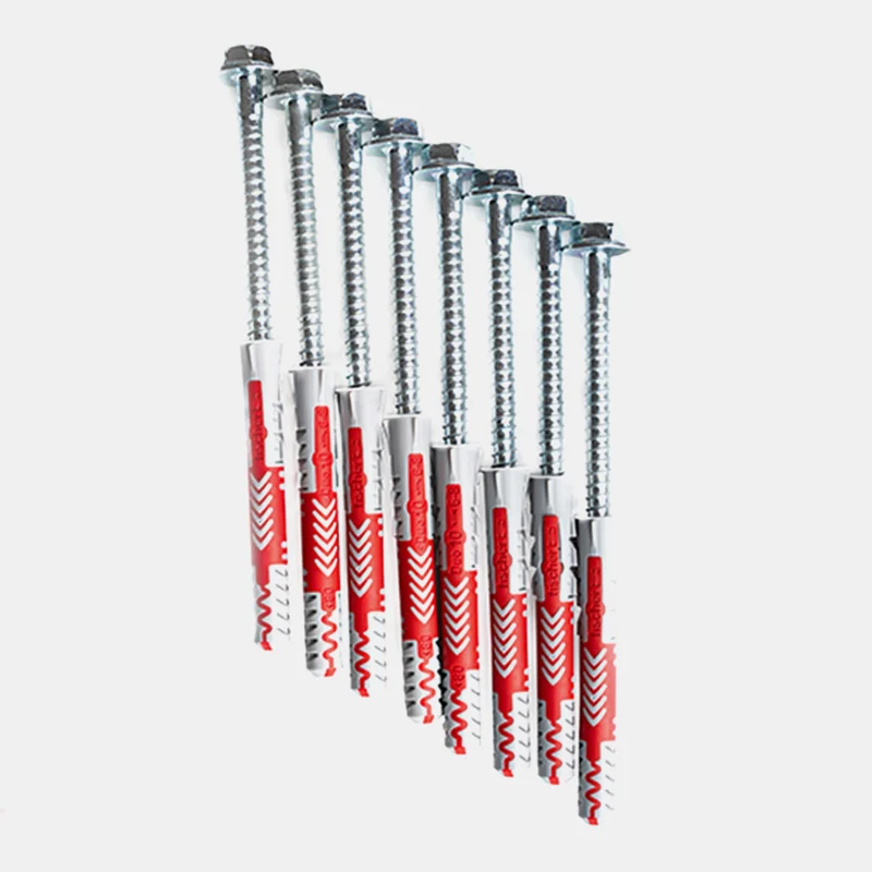BAHE KM8 – Fischer 10 × 80 Expansion Plugs With Wall Bar Screws (8 Pcs.)