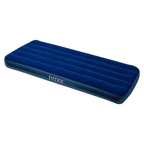 Intex Inflatable Classic Air Bed/Mattress, Blue, Kid - Image 1