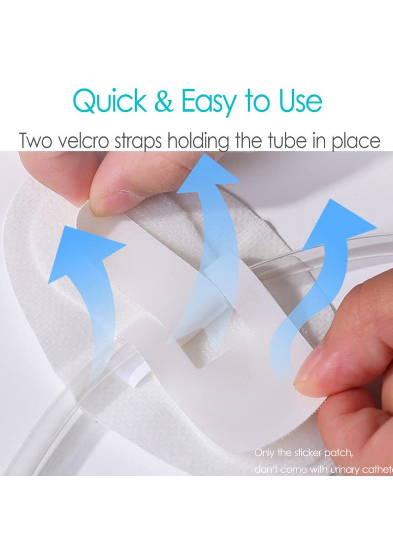 Excefore Catheter stabilization Device, 5 Pack Catheter Stabilization Device Feeding Tube Holders PD Dialysis Patch, Adhesive Bandages, Feeding Tube Supplies  - Image 3
