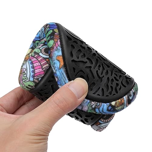 Scurtain Unisex Adults Rubber Sole Slippers Travel Slippers For Women Colorful/Boho Size 7.5-8 W - Image 2