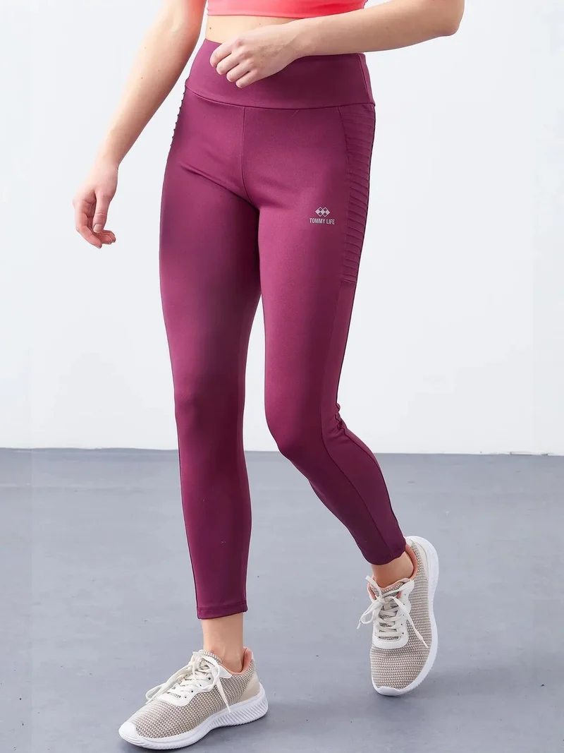 TOMMYLIFE TOMMY High-waist Slim-fit Leggings