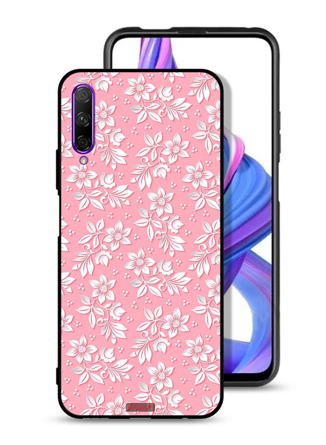 Tolwak Honor 9X Pro Protective Case Cover Flowers Background Pattern - Image 1