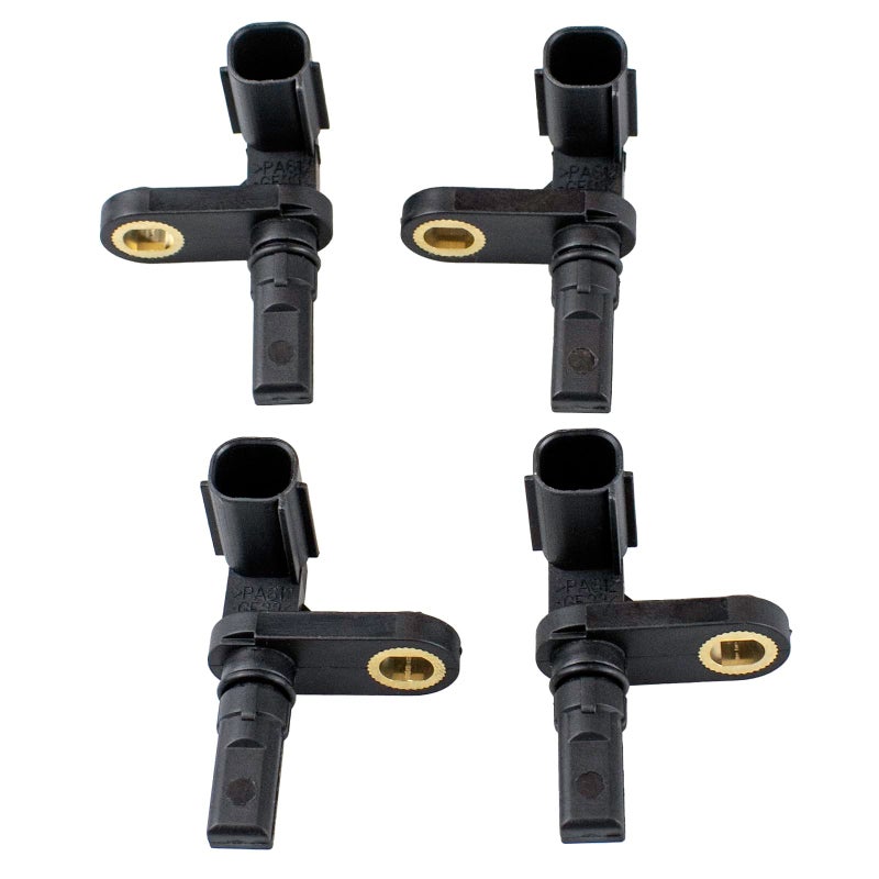 ABS Wheel Speed Sensor Front Rear Left Right fit for 0717 Toyota Tundra 2007 2008 2009 2010 2011 2012 2013 2014 2015 2016 2017 Driver and Passenger Side ALS1790 ALS1791 4pcs