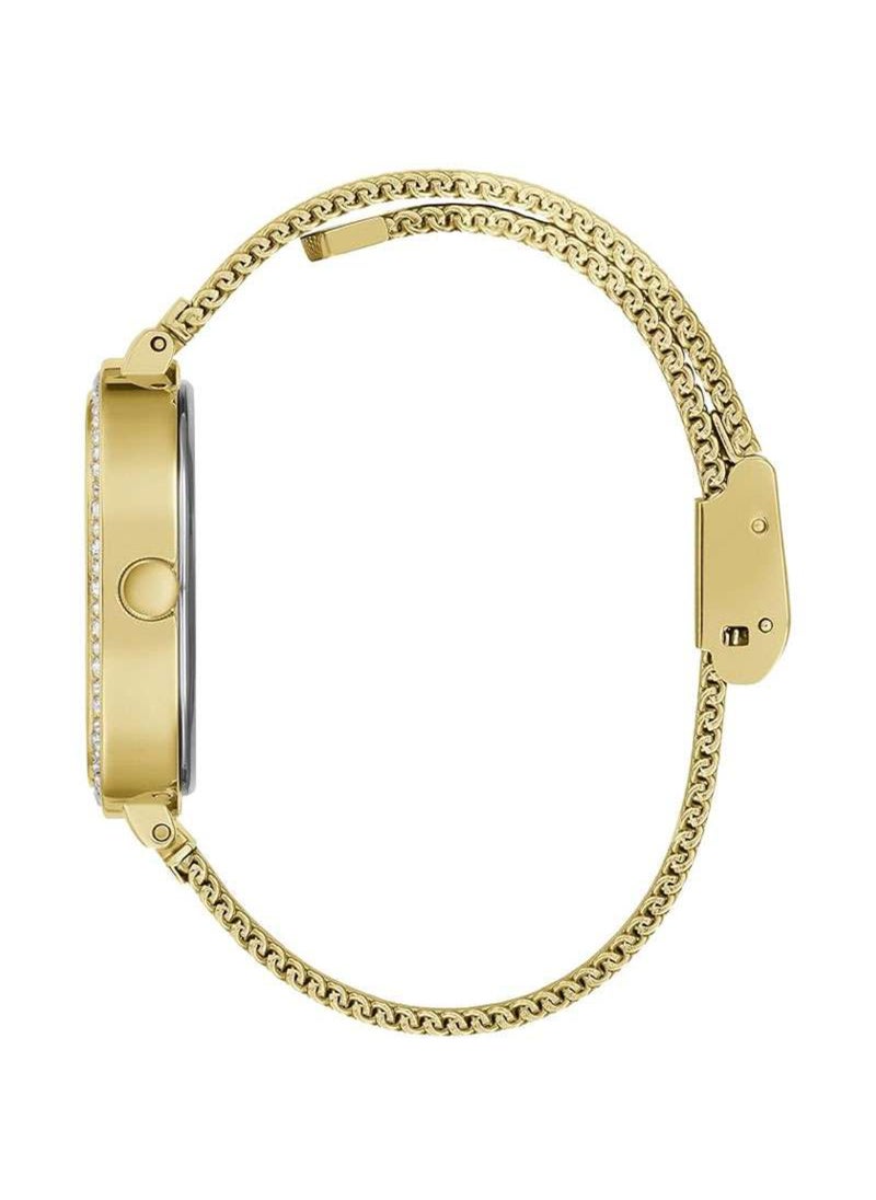 GUESS Guess Women's  Gold Analog Stainless Steel Strap Watch - GW0354L2  - Image 4