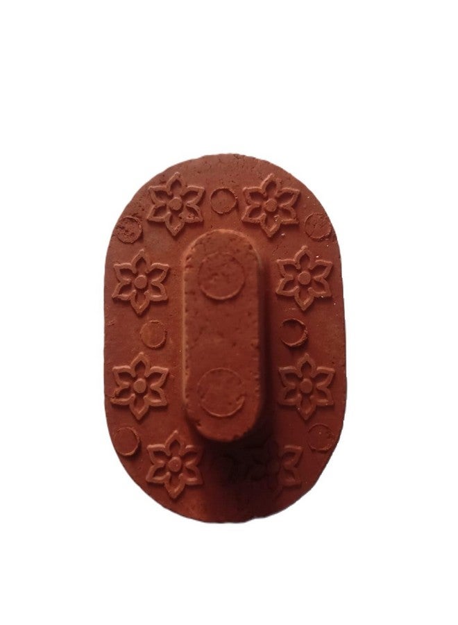 MALL SKY MALL Clay Foot Scrubber Stone Handmade Organic Eco Friendly Dead Skin Remover Women Men Scraper Natural Pumice Terracotta for Cracked Cleaner Body way foot cleaning Way 100% (2) (2) - Image 5