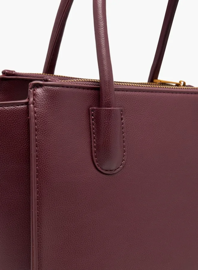 فلورا بيلا من شو إكسبرس Women Solid Tote Bag with Double Handle