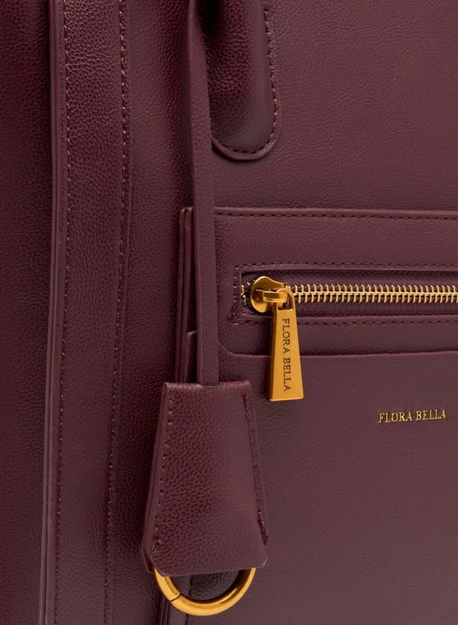 فلورا بيلا من شو إكسبرس Women Solid Tote Bag with Double Handle