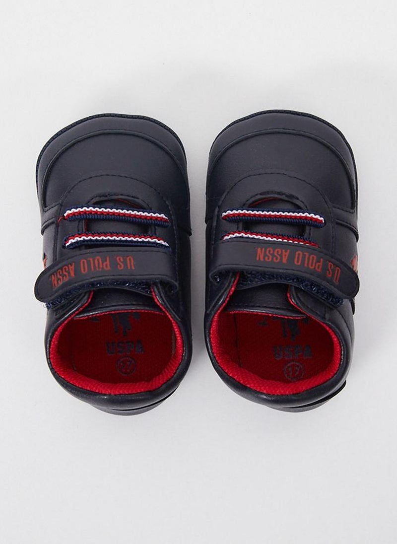 U.S. Polo Assn. U.S. Polo Assn. Baby Boys Navy Blue/ Red Accents Shoes %100 PVC - Image 5