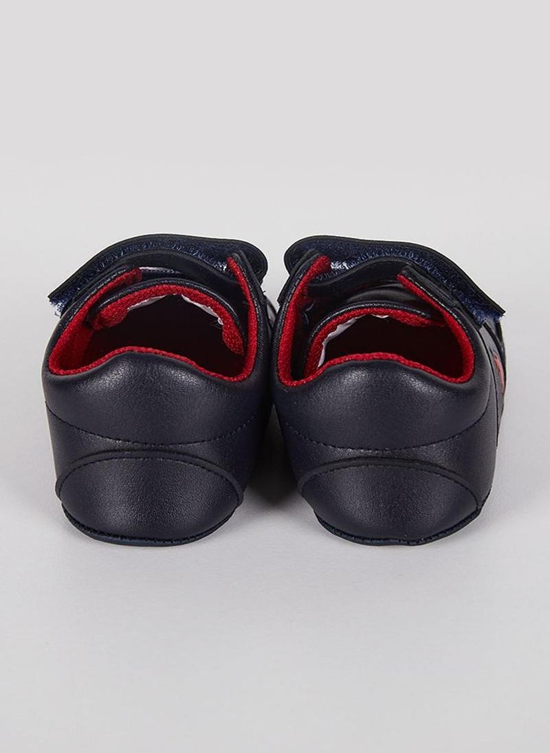 U.S. Polo Assn. U.S. Polo Assn. Baby Boys Navy Blue/ Red Accents Shoes %100 PVC - Image 4