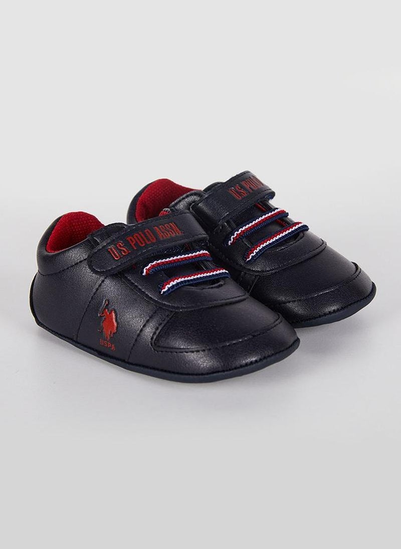 U.S. Polo Assn. U.S. Polo Assn. Baby Boys Navy Blue/ Red Accents Shoes %100 PVC - Image 3