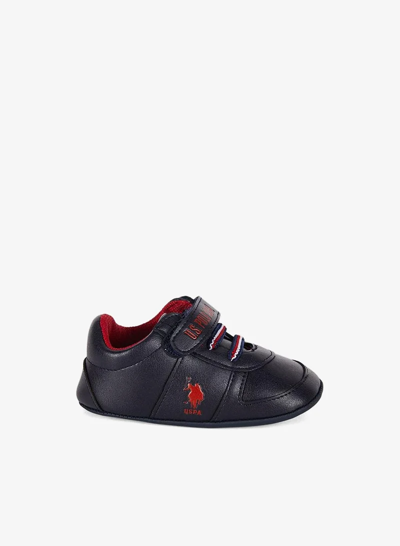 U.S. Polo Assn. U.S. Polo Assn. Baby Boys Navy Blue/ Red Accents Shoes %100 PVC