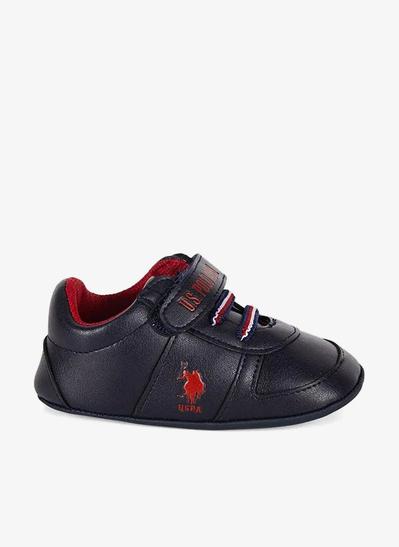 U.S. Polo Assn. U.S. Polo Assn. Baby Boys Navy Blue/ Red Accents Shoes %100 PVC