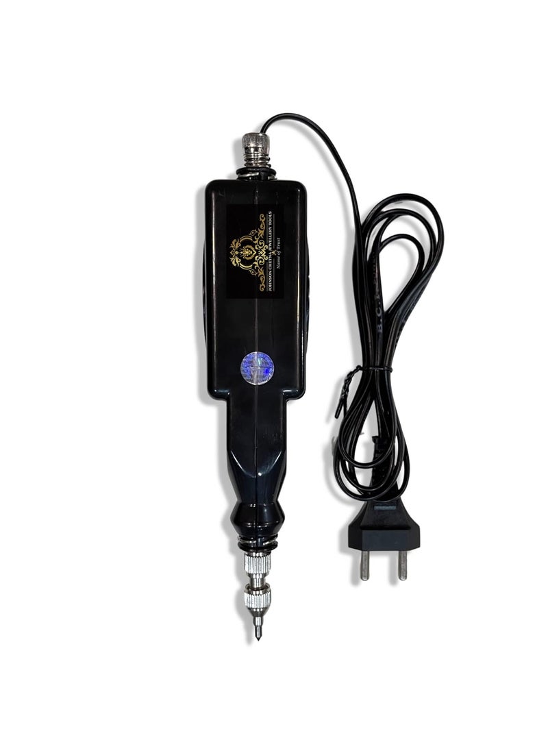 ACHALNATH TOOLS Achalnath Tools Handy Electric Carbide Engraving Machine Useful Tool to Engrave Metal Ceramic Jewellery Black  - Image 3