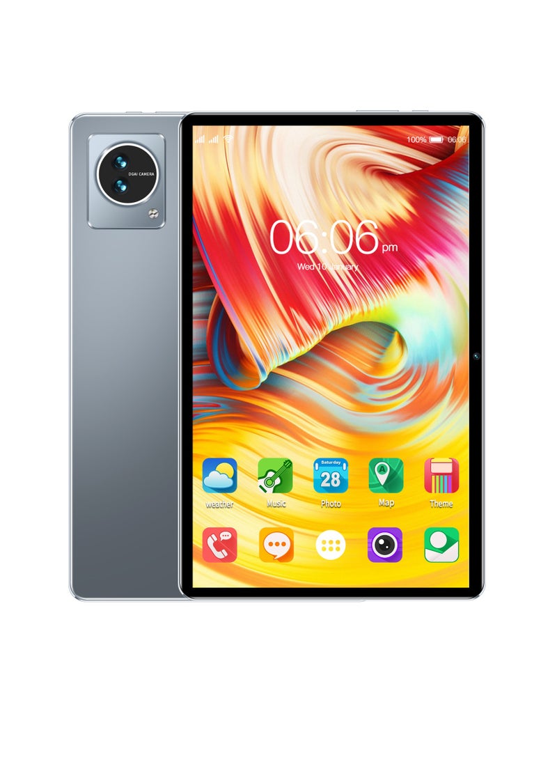 AROAQ V10 Dual Sim Wifi Tablet, 2GB Ram 32GB Rom Octa Core Tablet Computer, Sturdy And Durable Kids Learning Tablet, Lightweight And Portable Touch Pad, (1pc, Silver) - Image 1