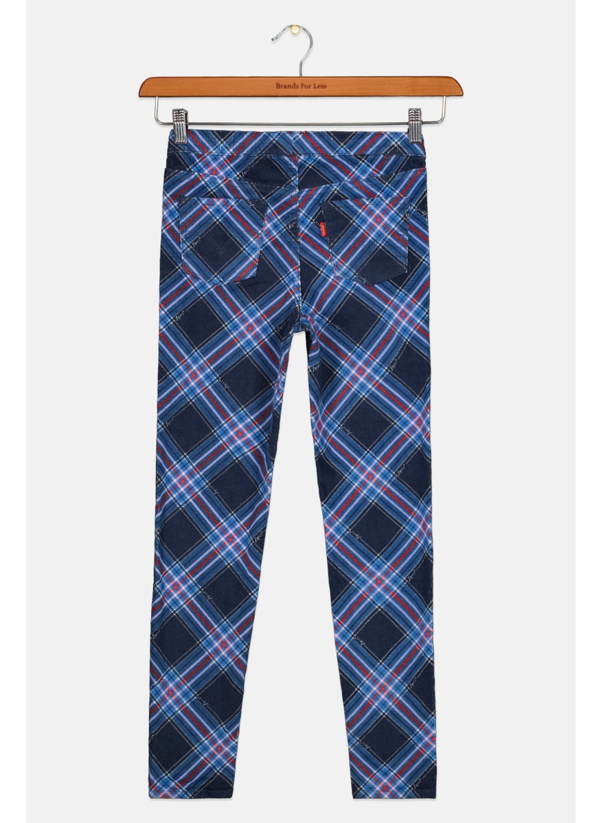 Kids Boys Plaid Pattern Pants, Navy Combo - pzsku/ZCCF2D17040BE4A043DECZ/45/_/1737642947/3c542a8d-18c8-457a-95dc-f0440a26f919