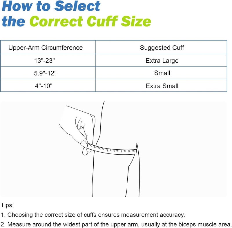 ELERA Pediatric Blood Pressure Cuff for Kids  Women  Small Child Replacement BP Cuff 5995 Inch Arm Circumference Compatible with Most Monitors  with 6 Connectors - Image 5