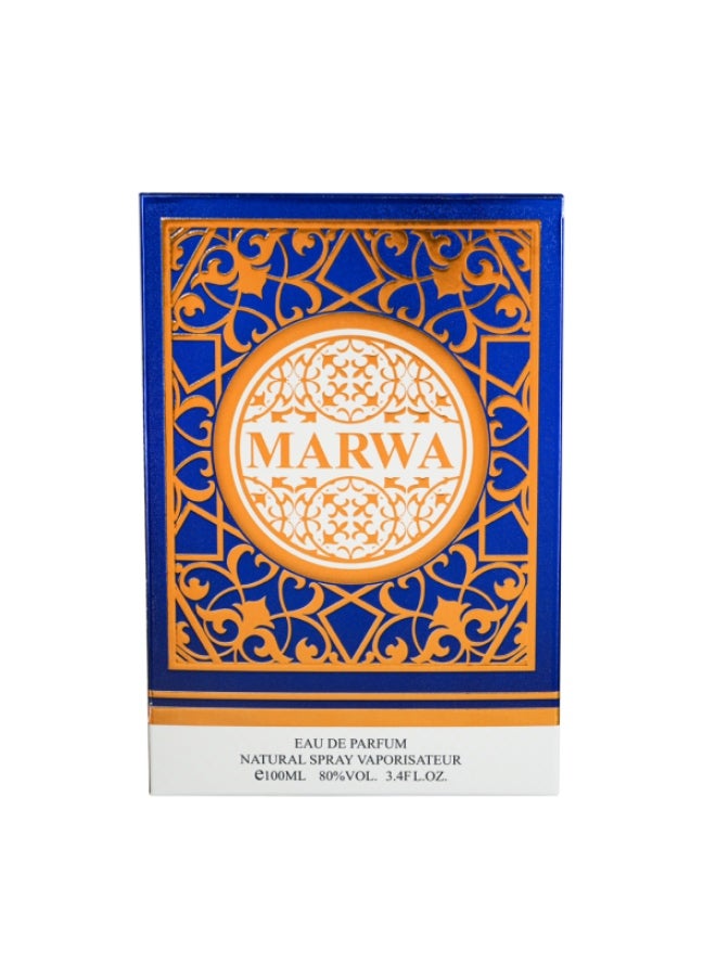 Marwa Amber Oud Acqua Edp - 100ml For Unisex - Image 3