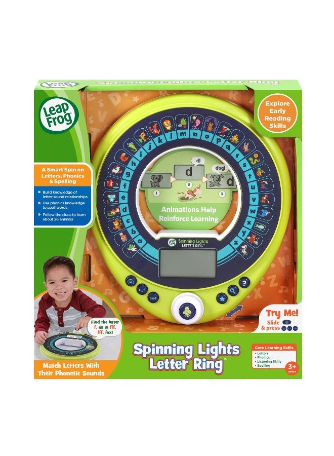 LeapFrog Spinning Lights Letter Ring - Image 1