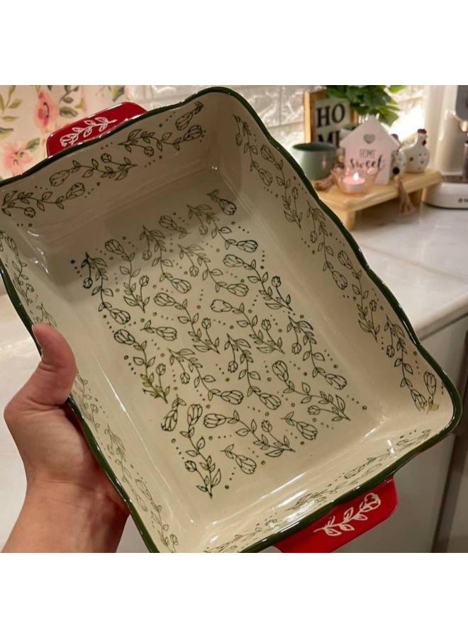3-Piece Porcelain Casserole Set - Image 4