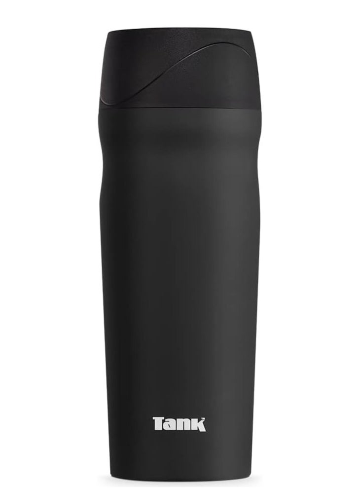 TANK Tank Stainless Steel Tumbler 450mL, 360° Push Button Lid, Up to 6HRs Hot,  - Image 1