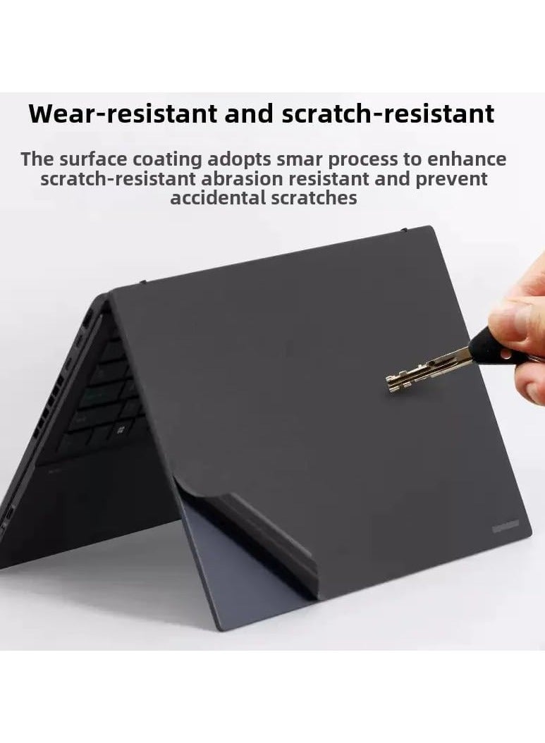 general Suitable for 2025 Asus ZenBook DUO 14 UX8406 14-inch anti-scratch stickers laptop stickers 3-sided laptop film laptop film - Image 2
