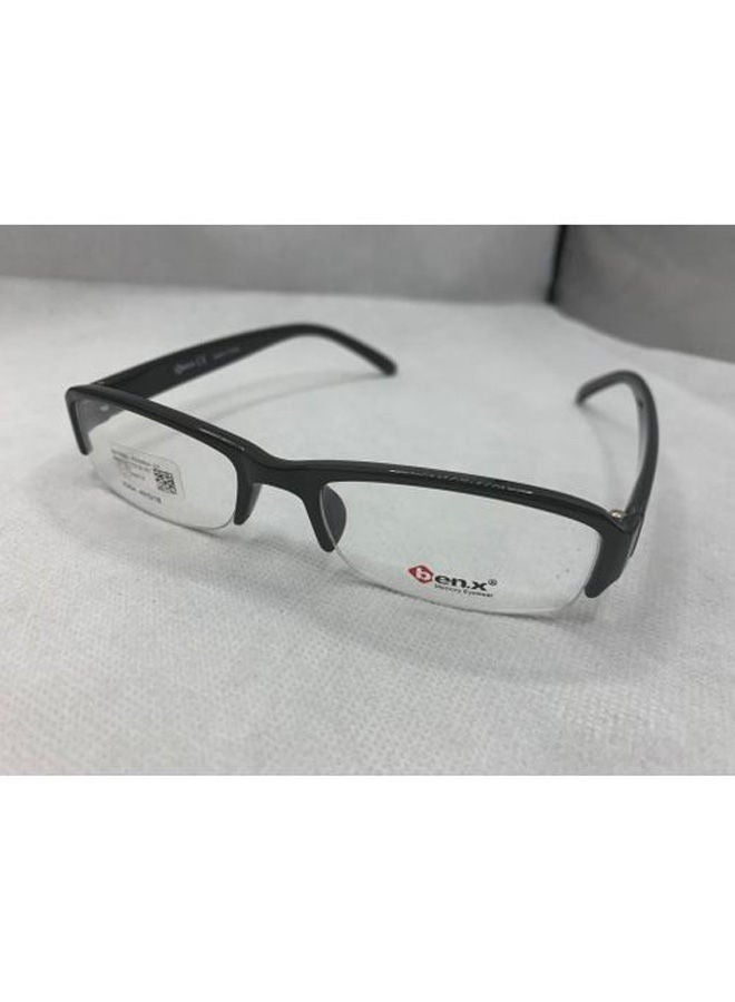 BEN.X إطار نظارة مستطيل نصف بدون إطار 9264 C 01  - Image 1