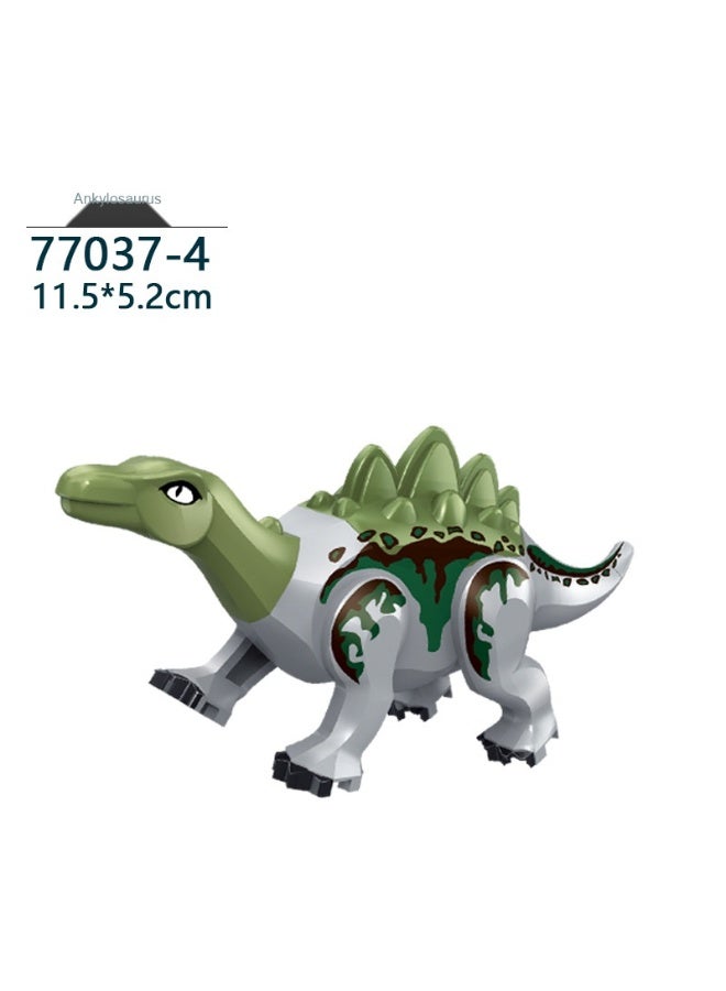 NIBEMINENT Jurassic Dinosaur Building Blocks - Educational Assembly Toy