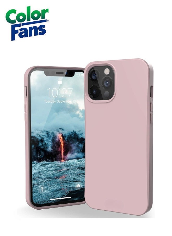 Color Fans - Apple iPhone 12 Pro Max Case Outback Ultra Thin Eco-Friendly Protective Cover Fully Biodegradable and Compostable - Lilac - Image 1
