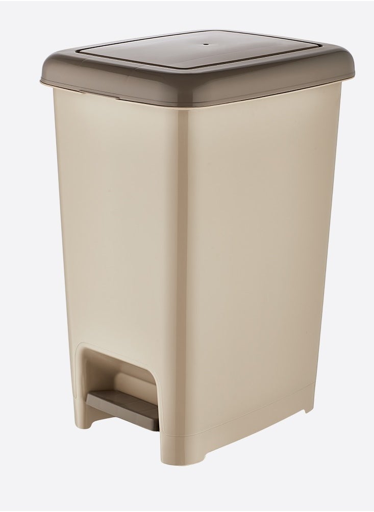 dunya Plastic Pedal Dustbin 60 Liter 49X35X63 CM  - Image 1