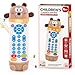 WeeHomm Baby Remote Control Toy Remote Teether for Baby with Realistic Light and Sounds 3 Languages English Spanish French Baby Musical Toys Gifts for Boys Girl 6 Month - Image 2
