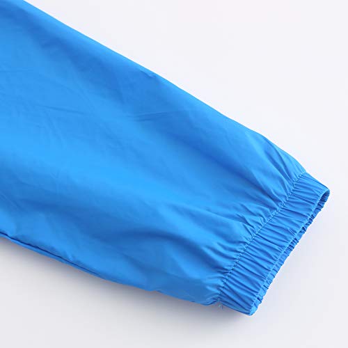 GRANDWISH Boys Waterproof Rain Jacket, Lightweight Active Hooded Raincoat, Blue XL-14 - Image 5