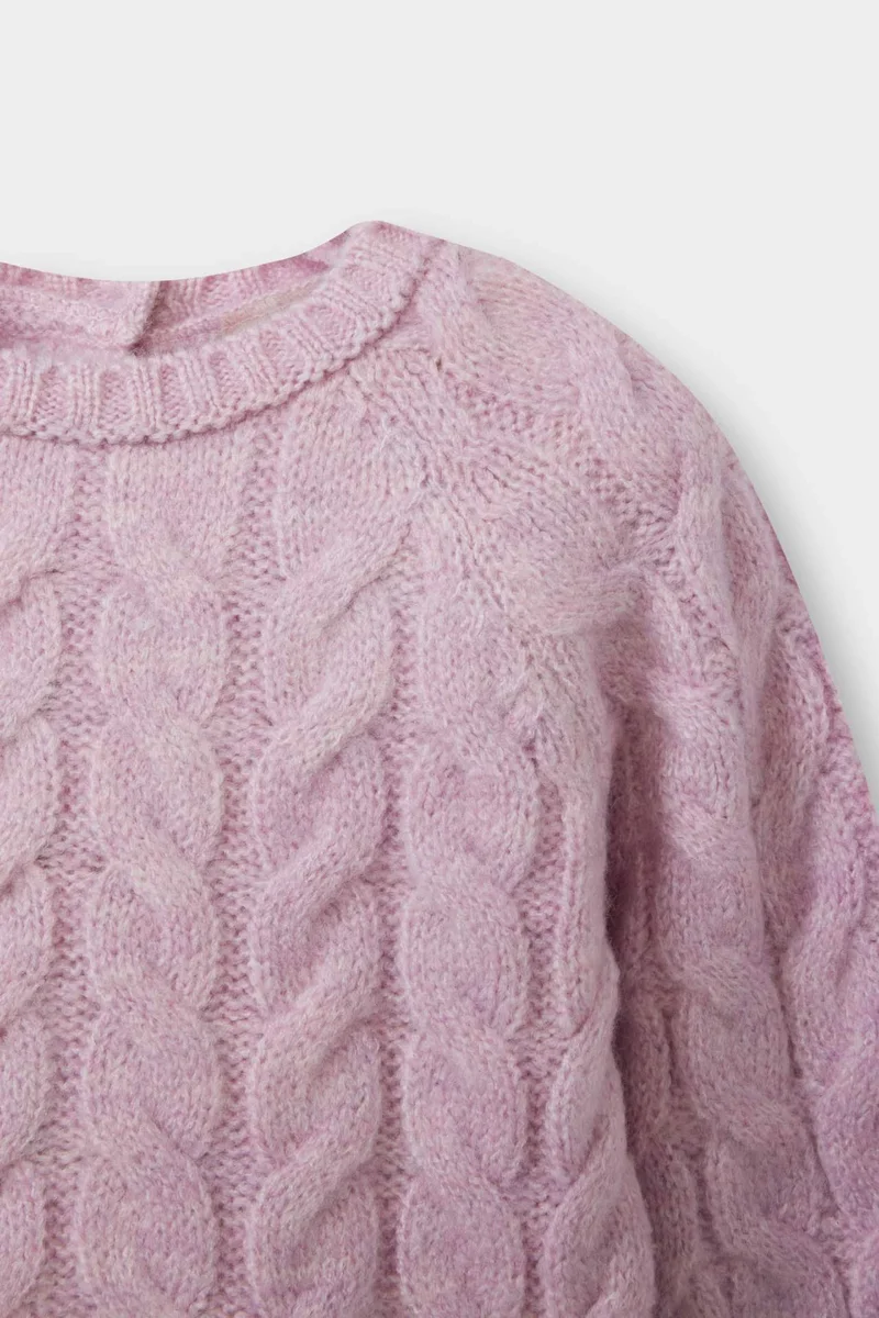 DeFacto Baby Girl Regular Fit Crew Neck Knit Pullover