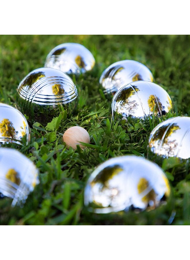 مجموعة بوكسي، لعبة البولينج الكبيرة للألعاب الخارجية للبالغين والعائلة مجموعة الكروكيت - Image 4