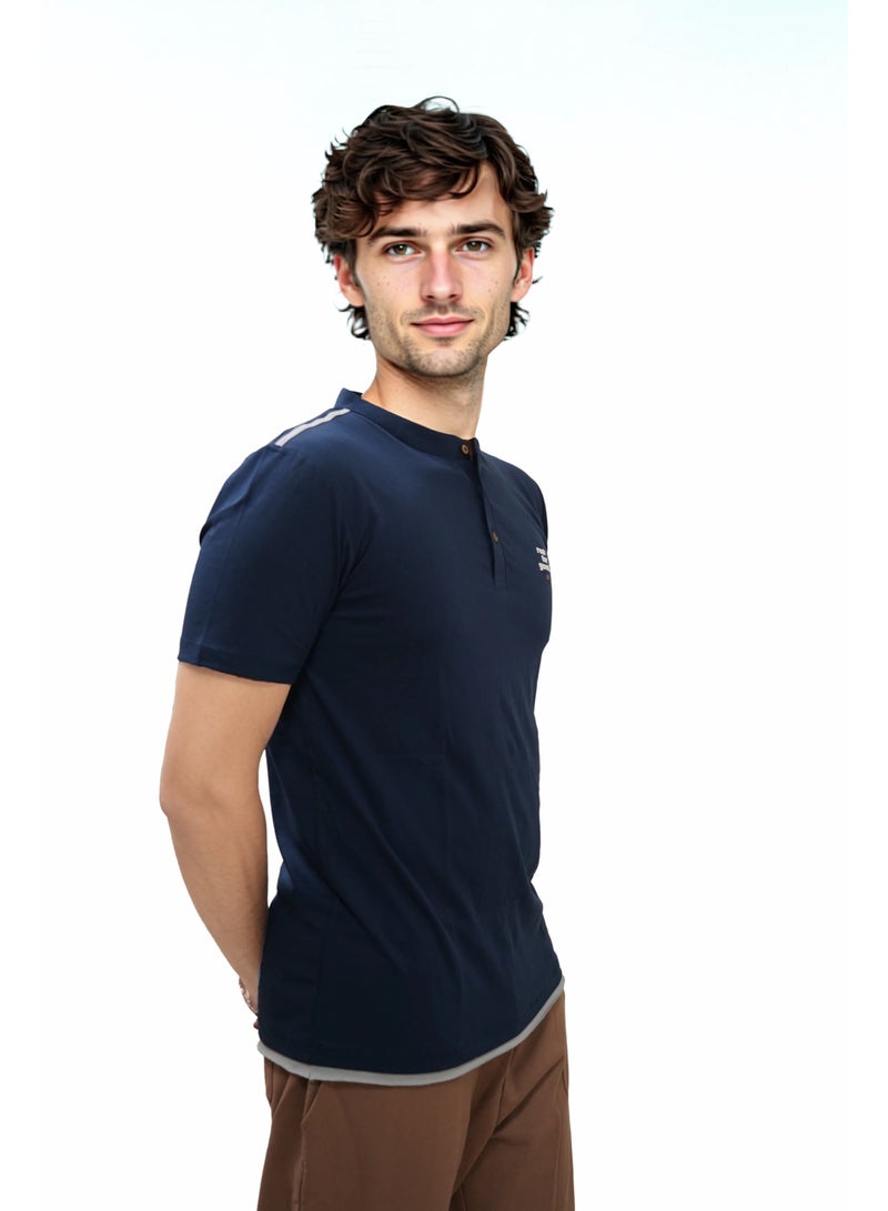 ROAR FOR GOOD Men's Quick Dry Sports T-Shirt | Lightweight Breathable Round Neck Gym & Running Tee | Moisture Wicking Activewear for Workout, Training & Fitness - Image 3
