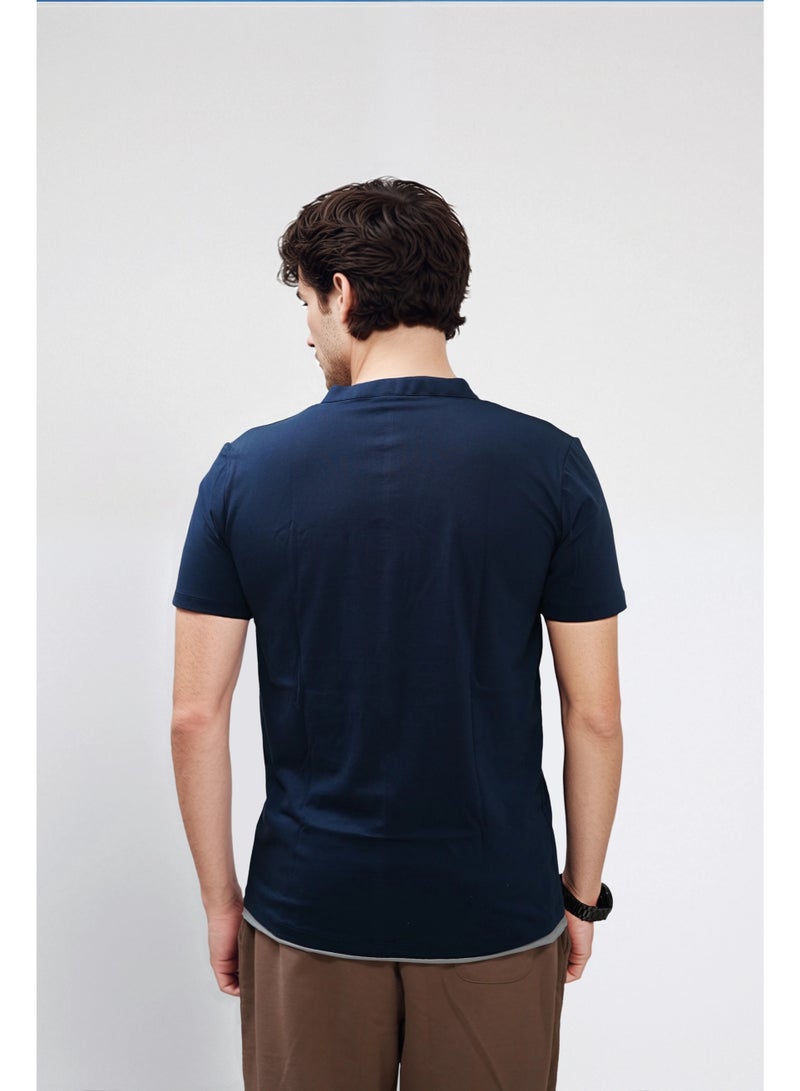 ROAR FOR GOOD Men's Quick Dry Sports T-Shirt | Lightweight Breathable Round Neck Gym & Running Tee | Moisture Wicking Activewear for Workout, Training & Fitness - Image 2