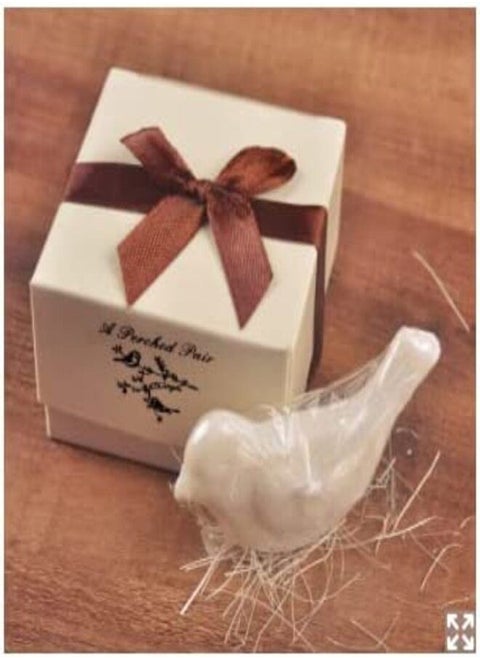 PACK OF 3 SOAP IN THESE SHAPES Rose Flower Soap Bird Shaped Soap Shell Soap