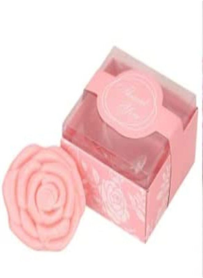 PACK OF 3 SOAP IN THESE SHAPES Rose Flower Soap Bird Shaped Soap Shell Soap